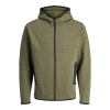 Jack & Jones JACK AND JONES Pán. mikina Fusion, s kapucňou