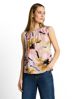 Tom Tailor TOM TAILOR Feminine Top női ujjatlan blúz