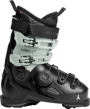 Atomic Hawx Ultra 95 Skischuh mit BOA-System und Neigungsverstellung.