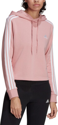 adidas Essentials 3-Streifen Cropped Hoodie