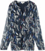 Tom Tailor TOM TAILOR Mesh Alloverpri. Női L/S póló