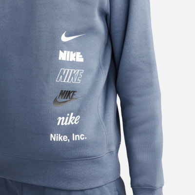Nike M NK Pán. sveter CLUB + BB CREW MLOGO