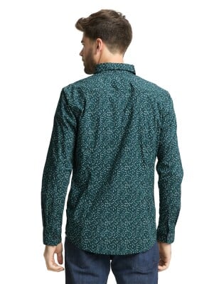 Tom Tailor Fitted Printed férfi hosszú ujjú póló Tom Tailor Fitted Printed férfi hosszú ujjú póló