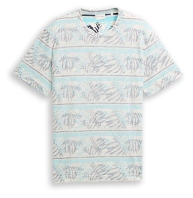 Tom Tailor Allover Inside férfi póló