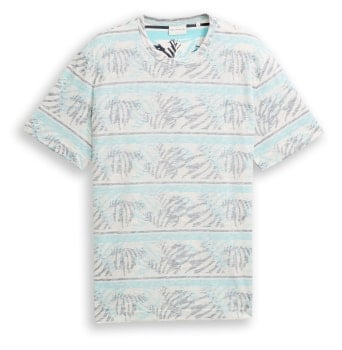 Tom Tailor Allover Inside férfi póló