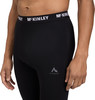 Schwarze McKinley Thermoleggings mit Markenlogo auf Bund und Bein.