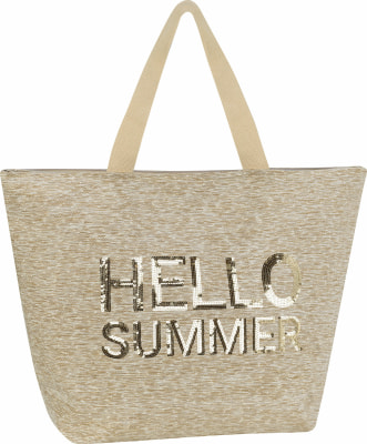Capricio Hello SummerPlážová taška 54x37x16 cm 100% papierový motúz