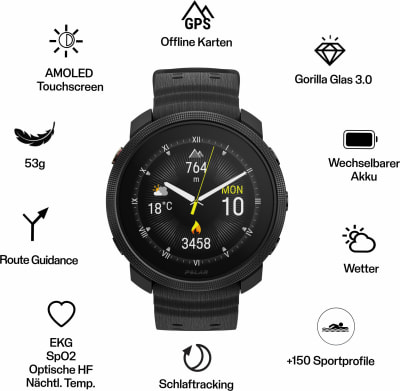 Polar Vantage M3 Multisport Smartwatch
