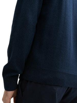 Tom Tailor Fine Striped Cr. pulóver