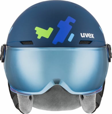 Uvex Rocket Visor Skihelm
