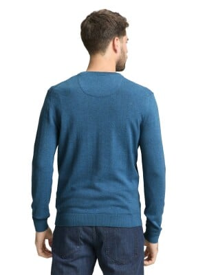 Tom Tailor Basic Crewneck férfi pulóver Tom Tailor Basic Crewneck férfi pulóver