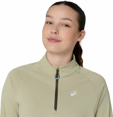 Asics NAGINO RUN 1/4 Zip Laufshirt langarm