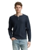 Tom Tailor Washed Slub Knit férfi pulóver