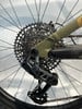 SRAM GX Schaltwerk an einem Mountainbike mit großer Kassette.