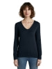 Tom Tailor Basic V-Neck női pulóver