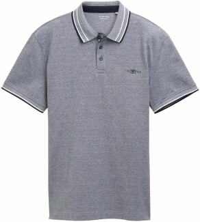 TOM TAILOR Polo with Print póló, rövid ujjú