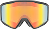 Uvex Skibrille mit reflektierender Beschichtung und Uvex colorvision Logo.