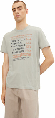 Tom Tailor TOM TAILOR Printed férfi póló rövid ujjú