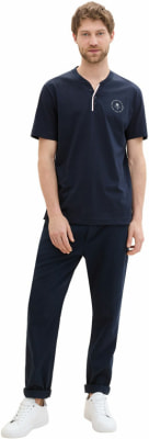 Tom Tailor TOM TAILOR Basic Serafino Férfi póló