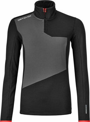 Ortovox Fleece Light Langarmshirt mit Halfzip