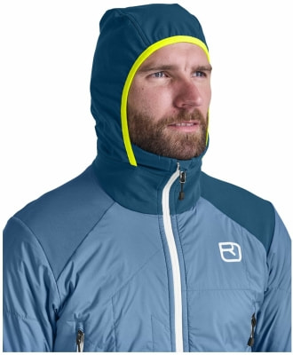 Ortovox Swisswool Col Becchei Hybridjacke mit Kapuze