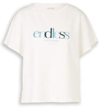 Tom Tailor Scuba Crew Neck női póló