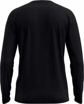 Schwarzes Langarmshirt von hinten gezeigt. Schwarzes Langarmshirt von hinten gezeigt.