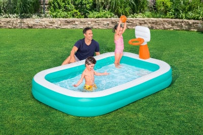 Bestway Dunk N Splash Family Pool 251x168x102cm Bestway Dunk N Splash Family Pool 251x168x102cm