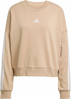 Essentials 3-Streifen French Terry Pullover