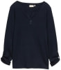 Tom Tailor Stripe Henley női 7/8-os póló