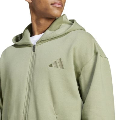 adidas M A SZN FL FZ férfi kapucnis felső