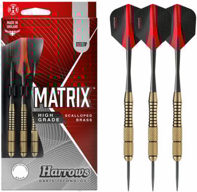 Harrows Matrix 3er-Set Steel Dartpfeile