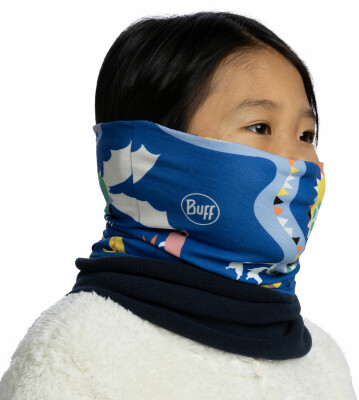 Buff Polar Multifunktionstuch Fleece- kombi,Recyclingfaser