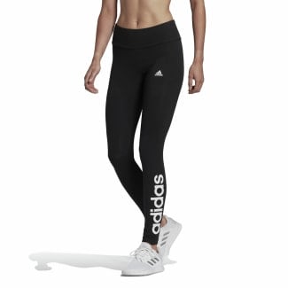 Adidas ESSENTIALS HIGH-WAISTED LOGO, legíny