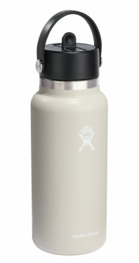 32 oz Wide Mouth Flex Straw Cap Thermosflasche