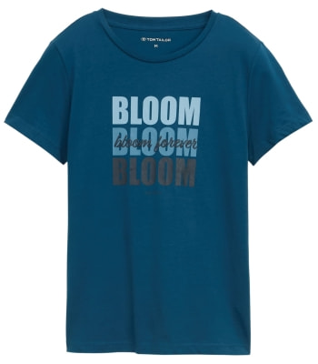 Tom Tailor Crew Neck Front női póló