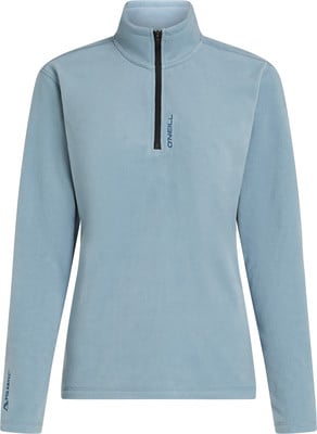 Blaue Fleecejacke mit kurzem Reißverschluss und O'Neill-Logo. Blaue Fleecejacke mit kurzem Reißverschluss und O'Neill-Logo.