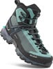 Salewa Wanderschuh mit Gore-Tex-Membran in Hellblau und Schwarz.
