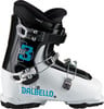 Dalbello XT3 Skischuh in Weiß und Schwarz mit blauen Details.