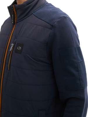 Tom Tailor TOM TAILOR Hybrid Sweat Jkt pulóver