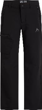 Schwarze Hose mit McKinley-Logo am linken Bein und einer Tasche.