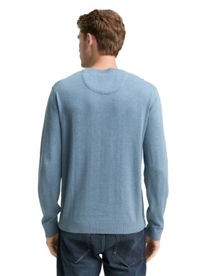 Tom Tailor Basic Crewneck férfi pulóver Tom Tailor Basic Crewneck férfi pulóver