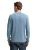 Tom Tailor Basic Crewneck férfi pulóver