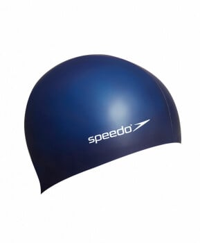 Speedo Plain Flat Silicone Badehaube