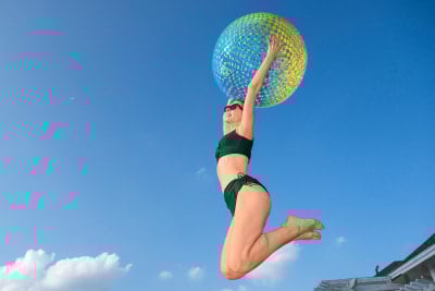 Bestway Colorsphere Wasserball XL