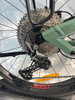 Shimano Deore Schaltwerk am Mountainbike mit Kassette.