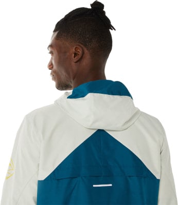 Asics Fujitrail Anorak Laufjacke mit Kapuze