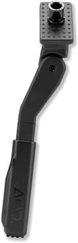 Schwarzer verstellbarer Halter mit ACD-Logo auf weißem Hintergrund.