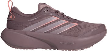 Adidas Supernova Rise GTX Damenschuh in Rosa mit Gore-Tex Membran für Läuferinnen.