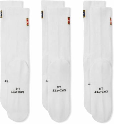 Nike ED ELVD CRW 3P TENNIS 144 Tennissocken